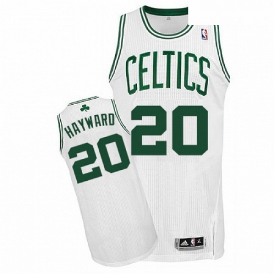 Mens Adidas Boston Celtics 20 Gordon Hayward Authentic White Home NBA Jersey Mens Adidas Boston Celtics 20 Gordon Hayward Authentic White Home NBA Jersey