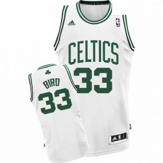 Mens Adidas Boston Celtics 33 Larry Bird Swingman White Home NBA Jersey Mens Adidas Boston Celtics 33 Larry Bird Swingman White Home NBA Jersey