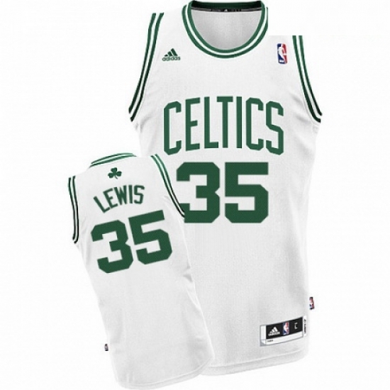Mens Adidas Boston Celtics 35 Reggie Lewis Swingman White Home NBA Jersey Mens Adidas Boston Celtics 35 Reggie Lewis Swingman White Home NBA Jersey