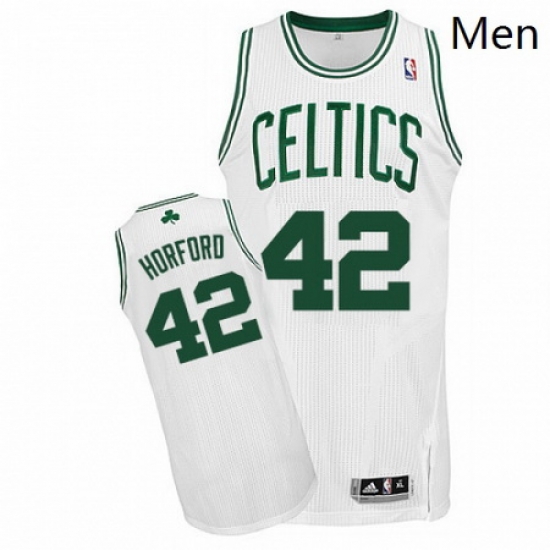 Mens Adidas Boston Celtics 42 Al Horford Authentic White Home NBA Jersey Mens Adidas Boston Celtics 42 Al Horford Authentic White Home NBA Jersey