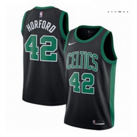 Mens Adidas Boston Celtics 42 Al Horford Swingman Black NBA Jersey Statement Edition Mens Adidas Boston Celtics 42 Al Horford Swingman Black NBA Jersey Statement Edition