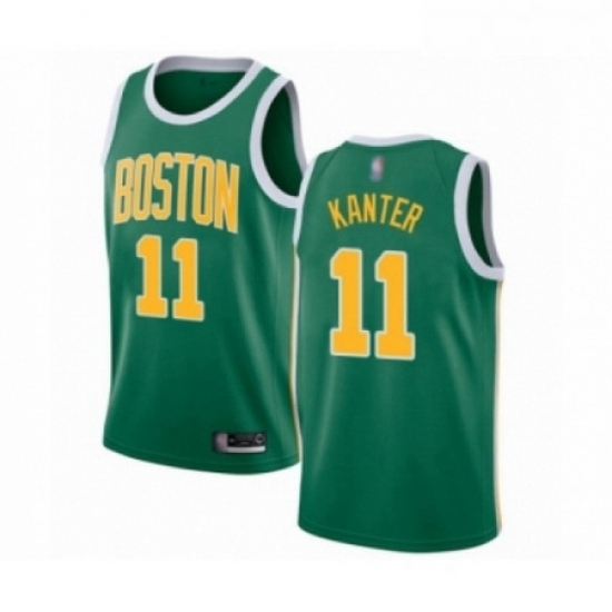 Mens Boston Celtics 11 Enes Kanter Green Swingman Jersey Earned Edition Mens Boston Celtics 11 Enes Kanter Green Swingman Jersey Earned Edition