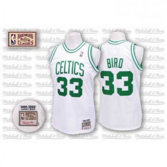 Mens Mitchell and Ness Boston Celtics 33 Larry Bird Swingman White Throwback NBA Jersey Mens Mitchell and Ness Boston Celtics 33 Larry Bird Swingman White Throwback NBA Jersey