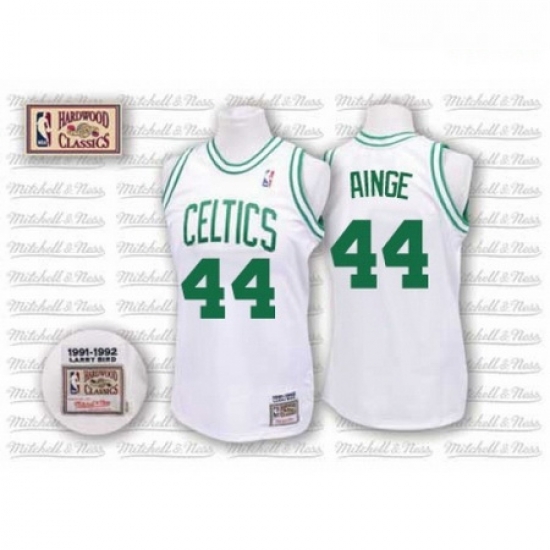 Mens Mitchell and Ness Boston Celtics 44 Danny Ainge Authentic White Throwback NBA Jersey Mens Mitchell and Ness Boston Celtics 44 Danny Ainge Authentic White Throwback NBA Jersey