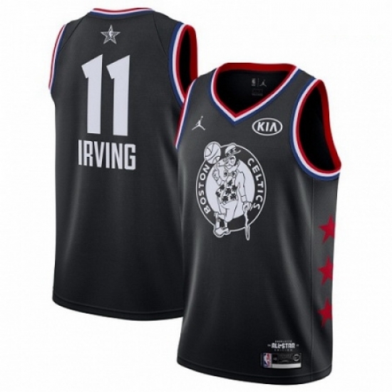 Mens Nike Boston Celtics 11 Kyrie Irving Black Basketball Jordan Swingman 2019 All Star Game Jersey Mens Nike Boston Celtics 11 Kyrie Irving Black Basketball Jordan Swingman 2019 All Star Game Jersey