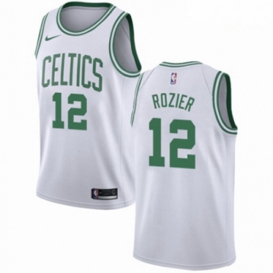 Mens Nike Boston Celtics 12 Terry Rozier Authentic White NBA Jersey Association Edition Mens Nike Boston Celtics 12 Terry Rozier Authentic White NBA Jersey Association Edition