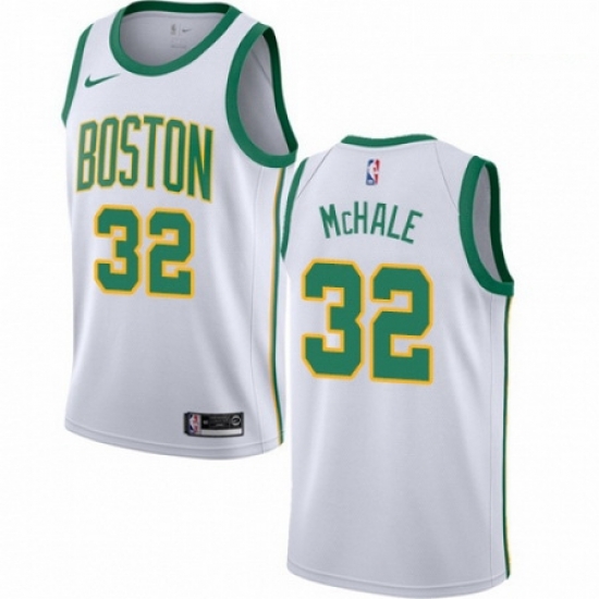Mens Nike Boston Celtics 32 Kevin Mchale Swingman White NBA Jersey City Edition Mens Nike Boston Celtics 32 Kevin Mchale Swingman White NBA Jersey City Edition