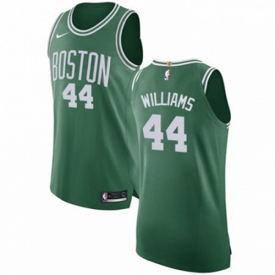 Mens Nike Boston Celtics 44 Robert Williams Authentic GreenWhite No Road NBA Jersey Icon Edition Mens Nike Boston Celtics 44 Robert Williams Authentic GreenWhite No Road NBA Jersey Icon Edition