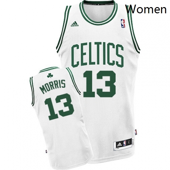 Womens Adidas Boston Celtics 13 Marcus Morris Swingman White Home NBA Jersey Womens Adidas Boston Celtics 13 Marcus Morris Swingman White Home NBA Jersey