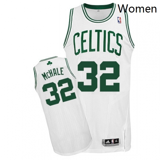 Womens Adidas Boston Celtics 32 Kevin Mchale Authentic White Home NBA Jersey Womens Adidas Boston Celtics 32 Kevin Mchale Authentic White Home NBA Jersey