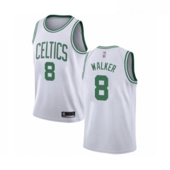 Womens Boston Celtics 8 Kemba Walker Swingman White Basketball Jersey Association Edition Womens Boston Celtics 8 Kemba Walker Swingman White Basketball Jersey Association Edition