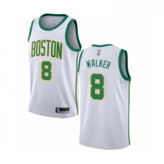 Womens Boston Celtics 8 Kemba Walker Swingman White Basketball Jersey City Edition Womens Boston Celtics 8 Kemba Walker Swingman White Basketball Jersey City Edition