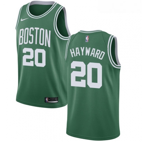Womens Nike Boston Celtics 20 Gordon Hayward Swingman GreenWhite No Road NBA Jersey Icon Edition Womens Nike Boston Celtics 20 Gordon Hayward Swingman GreenWhite No Road NBA Jersey Icon Edition