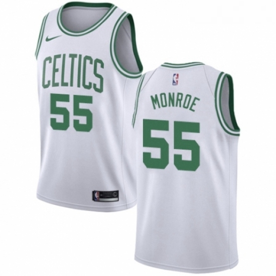 Womens Nike Boston Celtics 55 Greg Monroe Authentic White NBA Jersey Association Edition Womens Nike Boston Celtics 55 Greg Monroe Authentic White NBA Jersey Association Edition