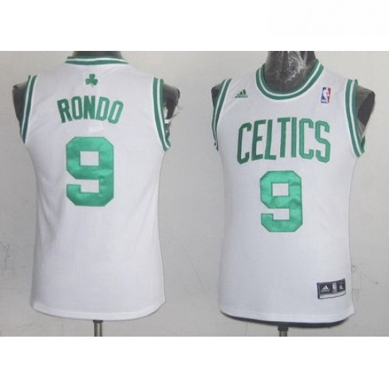 Celtics 9 Rajon Rondo White Stitched Youth NBA Jersey Celtics 9 Rajon Rondo White Stitched Youth NBA Jersey