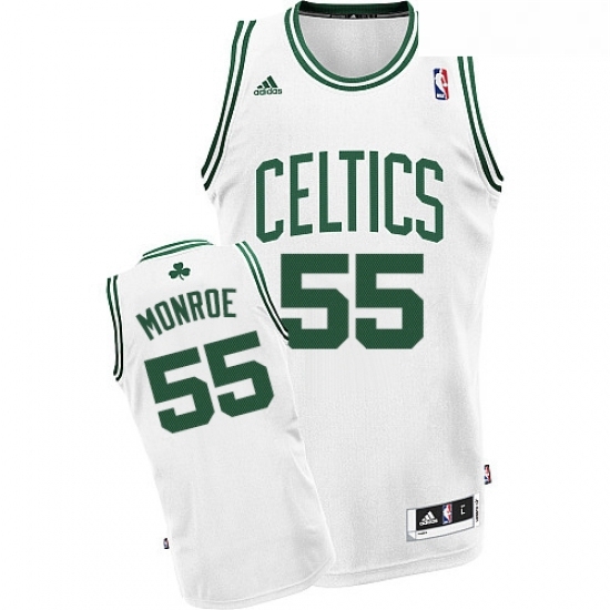 Youth Adidas Boston Celtics 55 Greg Monroe Swingman White Home NBA Jersey Youth Adidas Boston Celtics 55 Greg Monroe Swingman White Home NBA Jersey