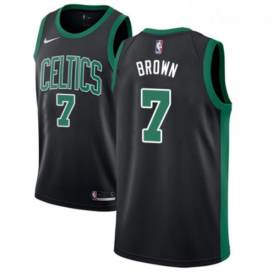 Youth Adidas Boston Celtics 7 Jaylen Brown Swingman Black NBA Jersey Statement Edition Youth Adidas Boston Celtics 7 Jaylen Brown Swingman Black NBA Jersey Statement Edition