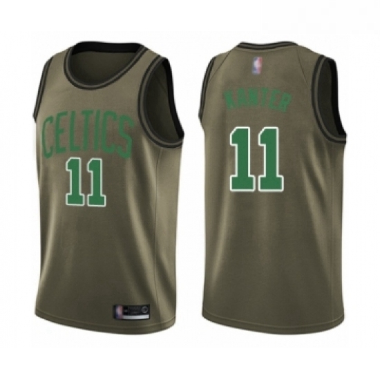 Youth Boston Celtics 11 Enes Kanter Swingman Green Salute to Service Basketball Jersey Youth Boston Celtics 11 Enes Kanter Swingman Green Salute to Service Basketball Jersey