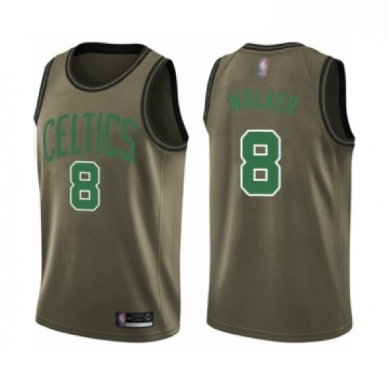 Youth Boston Celtics 8 Kemba Walker Swingman Green Salute to Service Basketball Jersey Youth Boston Celtics 8 Kemba Walker Swingman Green Salute to Service Basketball Jersey