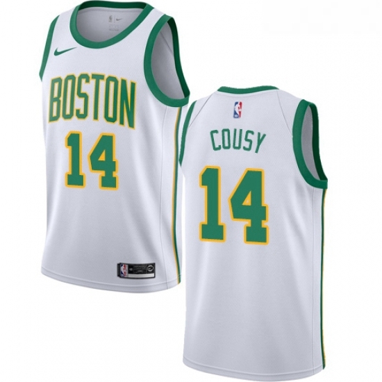 Youth Nike Boston Celtics 14 Bob Cousy Swingman White NBA Jersey City Edition Youth Nike Boston Celtics 14 Bob Cousy Swingman White NBA Jersey City Edition