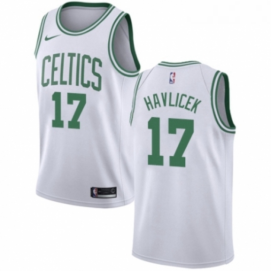 Youth Nike Boston Celtics 17 John Havlicek Swingman White NBA Jersey Association Edition Youth Nike Boston Celtics 17 John Havlicek Swingman White NBA Jersey Association Edition