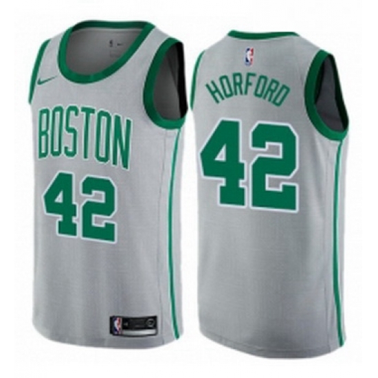 Youth Nike Boston Celtics 42 Al Horford Swingman Gray NBA Jersey City Edition Youth Nike Boston Celtics 42 Al Horford Swingman Gray NBA Jersey City Edition