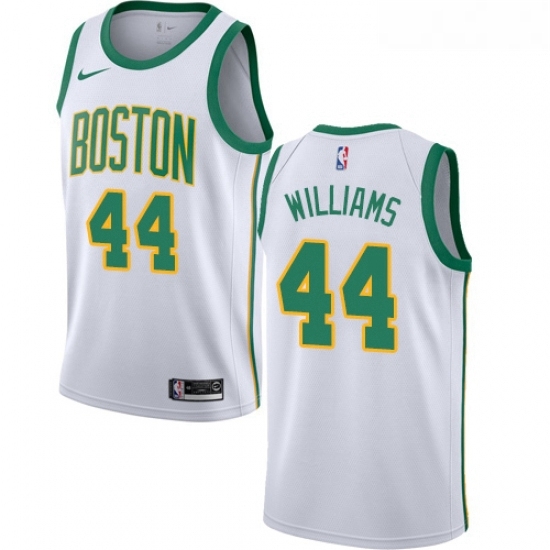 Youth Nike Boston Celtics 44 Robert Williams Swingman White NBA Jersey City Edition Youth Nike Boston Celtics 44 Robert Williams Swingman White NBA Jersey City Edition