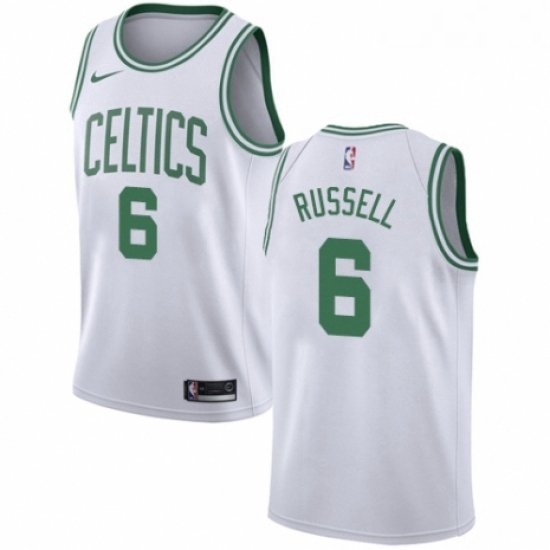 Youth Nike Boston Celtics 6 Bill Russell Authentic White NBA Jersey Association Edition Youth Nike Boston Celtics 6 Bill Russell Authentic White NBA Jersey Association Edition