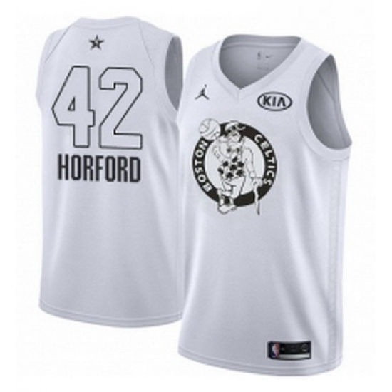 Youth Nike Jordan Boston Celtics 42 Al Horford Swingman White 2018 All Star Game NBA Jersey Youth Nike Jordan Boston Celtics 42 Al Horford Swingman White 2018 All Star Game NBA Jersey