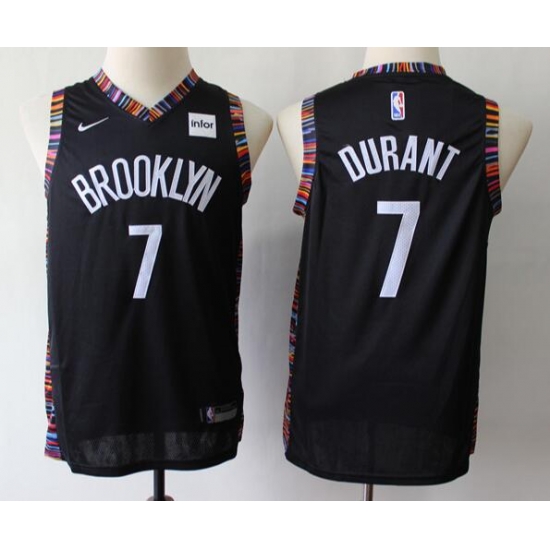 Men Nets 7 Kevin Durant City Edition NBA Basketball Jersey Men Nets 7 Kevin Durant City Edition NBA Basketball Jersey