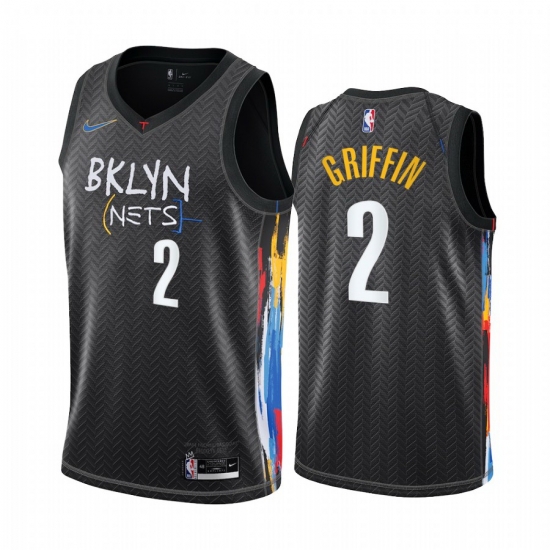 Men Nike Brooklyn Nets 2 Blake Griffin Black NBA Swingman 2020 21 City Edition Jersey Men Nike Brooklyn Nets 2 Blake Griffin Black NBA Swingman 2020 21 City Edition Jersey
