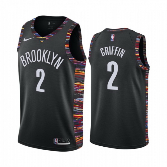 Men Nike Brooklyn Nets 2 Blake Griffin Black NBA Swingman City Edition 2018 19 Jersey Men Nike Brooklyn Nets 2 Blake Griffin Black NBA Swingman City Edition 2018 19 Jersey