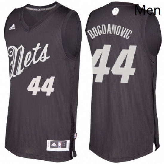 Mens Brooklyn Nets 44 Bojan Bogdanovic Black 2016 2017 Christmas Day NBA Swingman Jersey Mens Brooklyn Nets 44 Bojan Bogdanovic Black 2016 2017 Christmas Day NBA Swingman Jersey