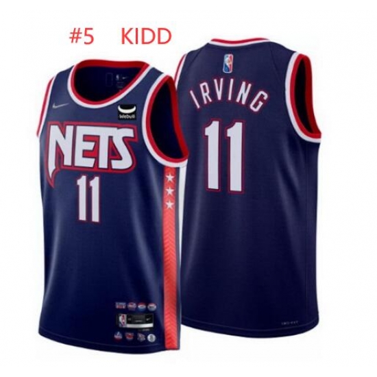 Nets #5 KIDD Navy Jersey Nets #5 KIDD Navy Jersey
