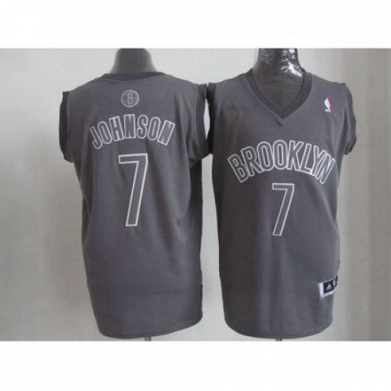 Nets 7 Joe Johnson Grey Big Color Fashion Stitched NBA Jersey Nets 7 Joe Johnson Grey Big Color Fashion Stitched NBA Jersey