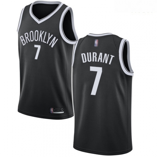Nets #7 Kevin Durant Black Basketball Swingman Icon Edition Jersey Nets #7 Kevin Durant Black Basketball Swingman Icon Edition Jersey