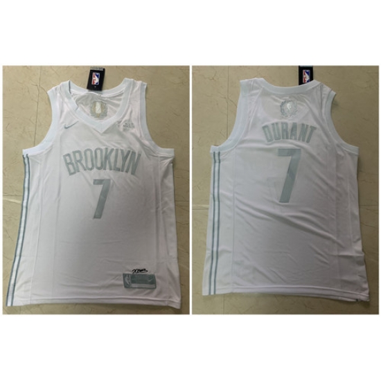 Nets 7 Kevin Durant White Nike Swingman MVP Jersey Nets 7 Kevin Durant White Nike Swingman MVP Jersey