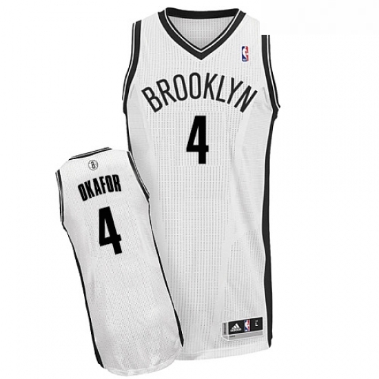 Womens Adidas Brooklyn Nets 4 Jahlil Okafor Authentic White Home NBA Jersey Womens Adidas Brooklyn Nets 4 Jahlil Okafor Authentic White Home NBA Jersey