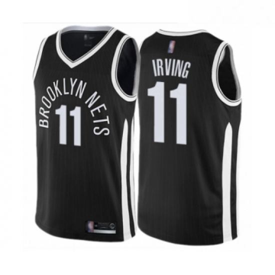 Womens Brooklyn Nets 11 Kyrie Irving Swingman Black Basketball Jersey City Edition Womens Brooklyn Nets 11 Kyrie Irving Swingman Black Basketball Jersey City Edition