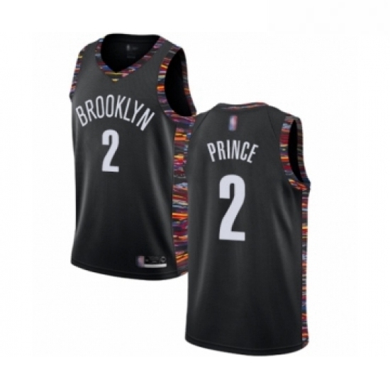 Womens Brooklyn Nets 2 Taurean Prince Swingman Black Basketball Jersey 2018 19 City Edition Womens Brooklyn Nets 2 Taurean Prince Swingman Black Basketball Jersey 2018 19 City Edition