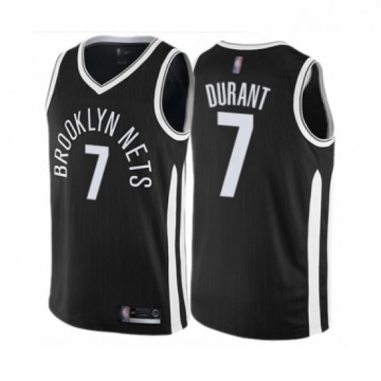 Womens Brooklyn Nets 7 Kevin Durant Swingman Black Basketball Jersey City Edition Womens Brooklyn Nets 7 Kevin Durant Swingman Black Basketball Jersey City Edition