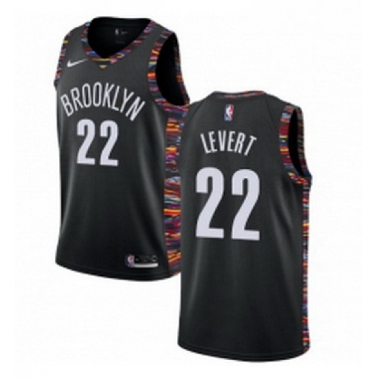 Womens Nike Brooklyn Nets 22 Caris LeVert Swingman Black NBA Jersey 2018 19 City Edition Womens Nike Brooklyn Nets 22 Caris LeVert Swingman Black NBA Jersey 2018 19 City Edition