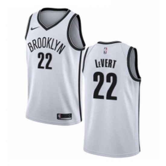 Womens Nike Brooklyn Nets 22 Caris LeVert Swingman White NBA Jersey Association Edition Womens Nike Brooklyn Nets 22 Caris LeVert Swingman White NBA Jersey Association Edition