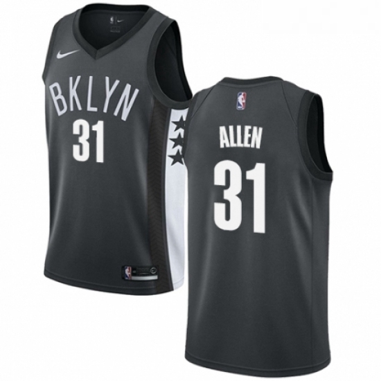 Womens Nike Brooklyn Nets 31 Jarrett Allen Swingman Gray NBA Jersey Statement Edition Womens Nike Brooklyn Nets 31 Jarrett Allen Swingman Gray NBA Jersey Statement Edition