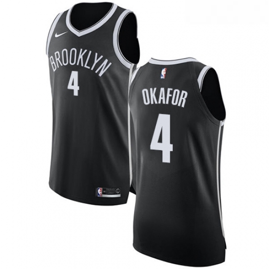 Womens Nike Brooklyn Nets 4 Jahlil Okafor Authentic Black Road NBA Jersey Icon Edition Womens Nike Brooklyn Nets 4 Jahlil Okafor Authentic Black Road NBA Jersey Icon Edition