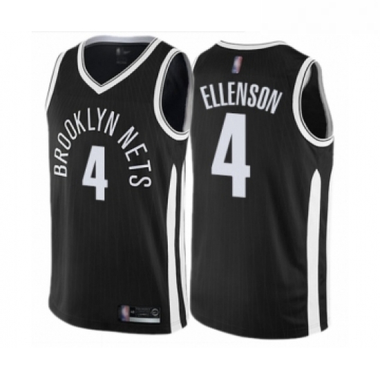 Youth Brooklyn Nets 4 Henry Ellenson Swingman Black Basketball Jersey City Edition Youth Brooklyn Nets 4 Henry Ellenson Swingman Black Basketball Jersey City Edition
