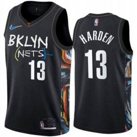 Youth Brooklyn Nets James Harden Black City Edition Jersey Youth Brooklyn Nets James Harden Black City Edition Jersey
