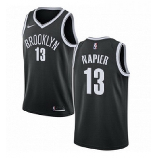 Youth Nike Brooklyn Nets 13 Shabazz Napier Swingman Black NBA Jersey Icon Edition Youth Nike Brooklyn Nets 13 Shabazz Napier Swingman Black NBA Jersey Icon Edition