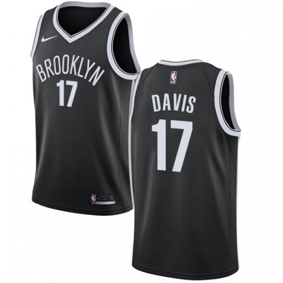 Youth Nike Brooklyn Nets 17 Ed Davis Swingman Black NBA Jersey Icon Edition Youth Nike Brooklyn Nets 17 Ed Davis Swingman Black NBA Jersey Icon Edition