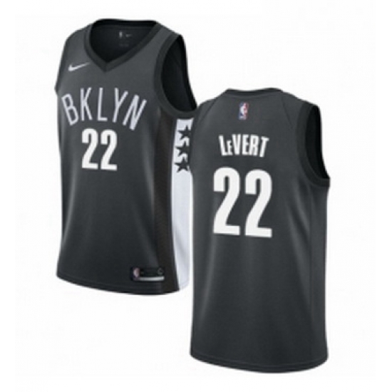 Youth Nike Brooklyn Nets 22 Caris LeVert Authentic Gray NBA Jersey Statement Edition Youth Nike Brooklyn Nets 22 Caris LeVert Authentic Gray NBA Jersey Statement Edition
